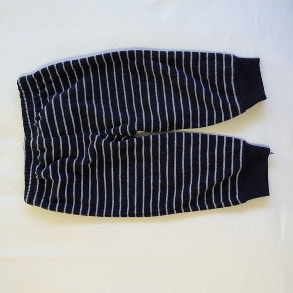 child of mine by carter's striped fleece sweat set 6-9 months baby boy - Picture 10 of 10